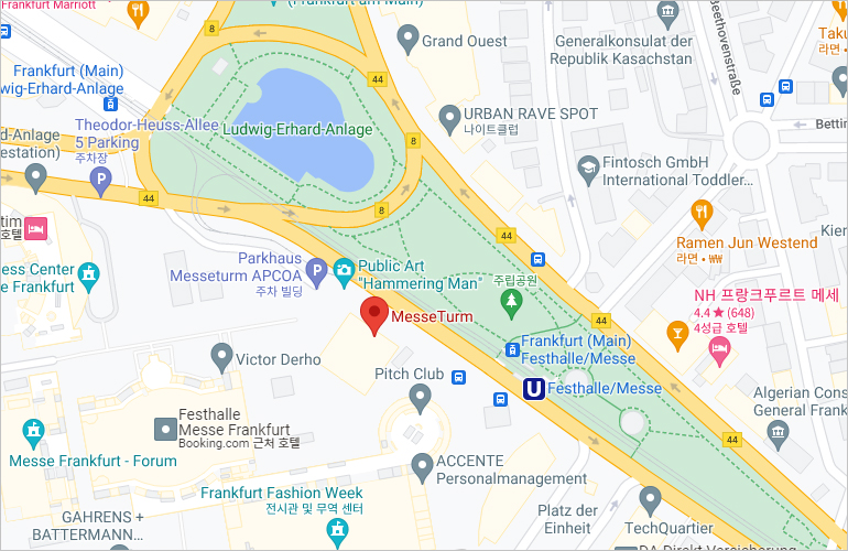 map for Sangsin Brake - SSANGSIN BRAKE EUROPE BRANCH